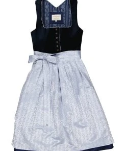 Schmuckstück By Alpenherz Dirndl "Carmen" In Dunkelblau