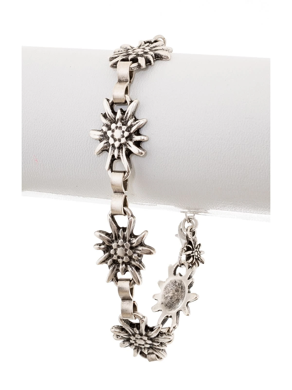 Schuhmacher Armband AB7001 Altsilber Edelweiss 5 Schuhmacher Armband AB7001 Altsilber Edelweiss – Bild 3