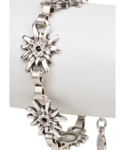 Schuhmacher Armkette AB9197 EDW Mit Steine Jet Kristall