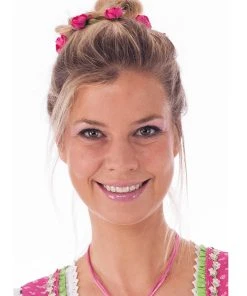 Schuhmacher Haarband HB-241 Blüten Pink