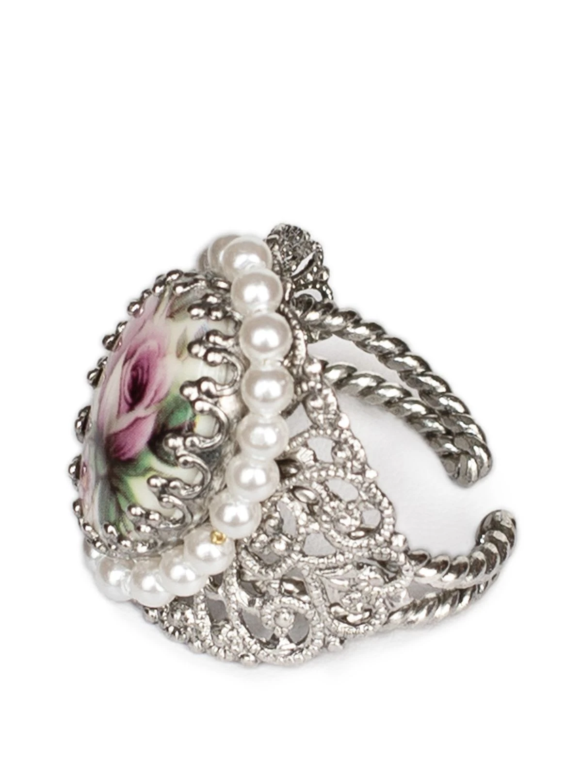 Schuhmacher Ring R801 Ornament Umfasst, Rosa 3 Schuhmacher Ring R801 Ornament Umfasst, Rosa