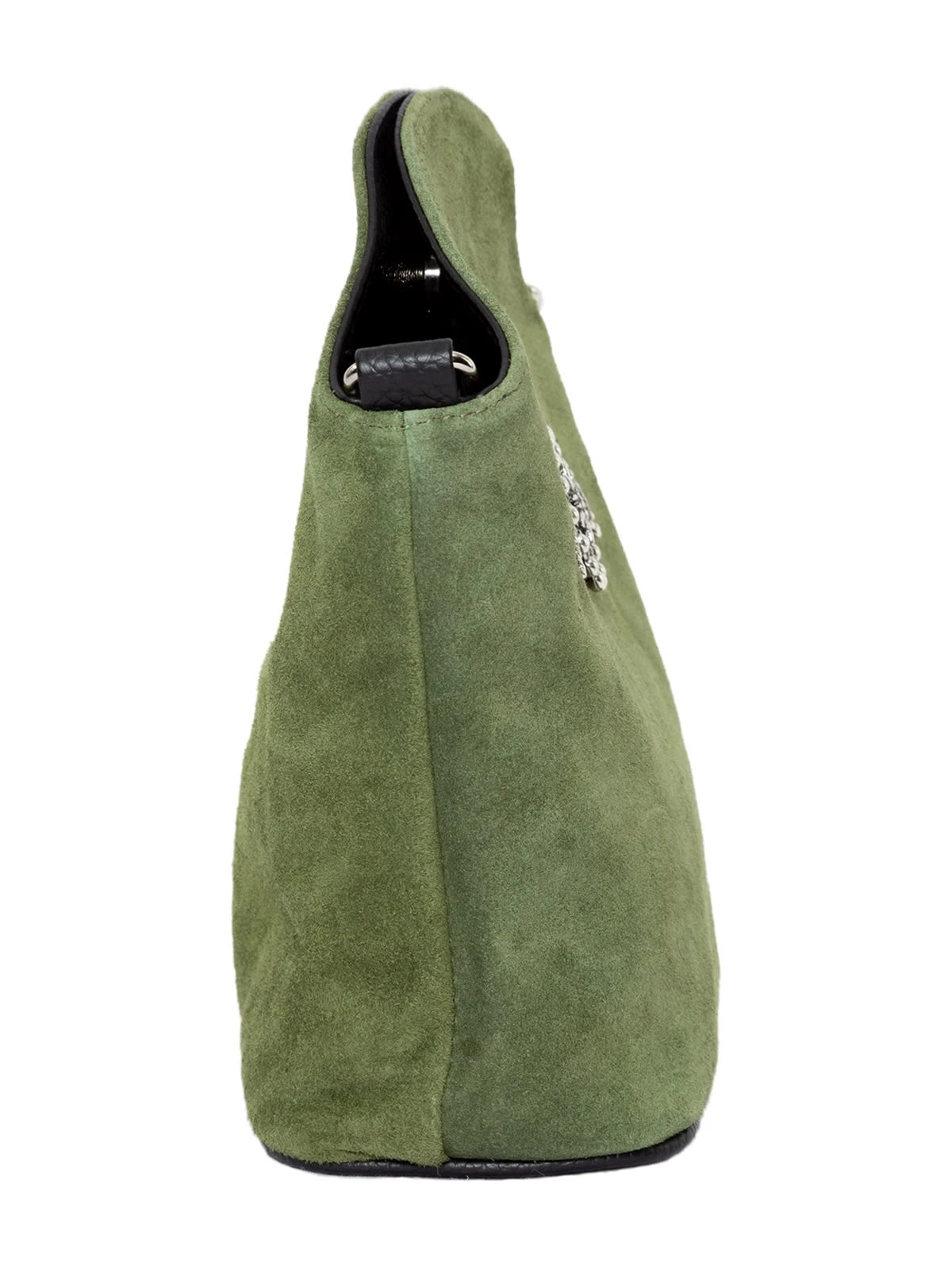 Schuhmacher Trachten Dirndltasche TA30910 Edelweiss Oliv 5 Schuhmacher Trachten Dirndltasche TA30910 Edelweiss Oliv – Bild 3