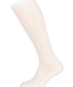 Schuhmacher Trachtensocken CS516 Weiss