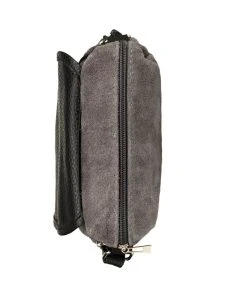 Schuhmacher Trachtentasche TA3000 Veloursleder, Grau -Stockerpoint Verkaufsgeschäft schuhmacher trachtentasche ta3000 veloursleder grau 3