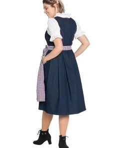 Sheego Dirndl In Blue Denim -Stockerpoint Verkaufsgeschäft sheego dirndl in blue denim 3