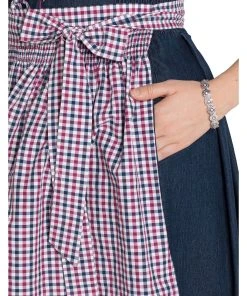 Sheego Dirndl In Blue Denim -Stockerpoint Verkaufsgeschäft sheego dirndl in blue denim 4