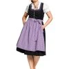 Sheego Dirndl In Schwarz-lila -Stockerpoint Verkaufsgeschäft sheego dirndl in schwarz lila