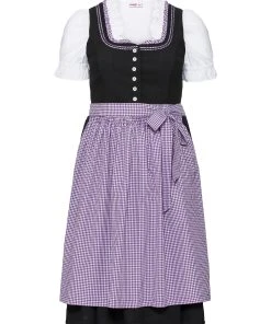 Sheego Dirndl In Schwarz-lila -Stockerpoint Verkaufsgeschäft sheego dirndl in schwarz lila 5