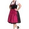 Sheego Dirndl In Schwarz-rot -Stockerpoint Verkaufsgeschäft sheego dirndl in schwarz rot
