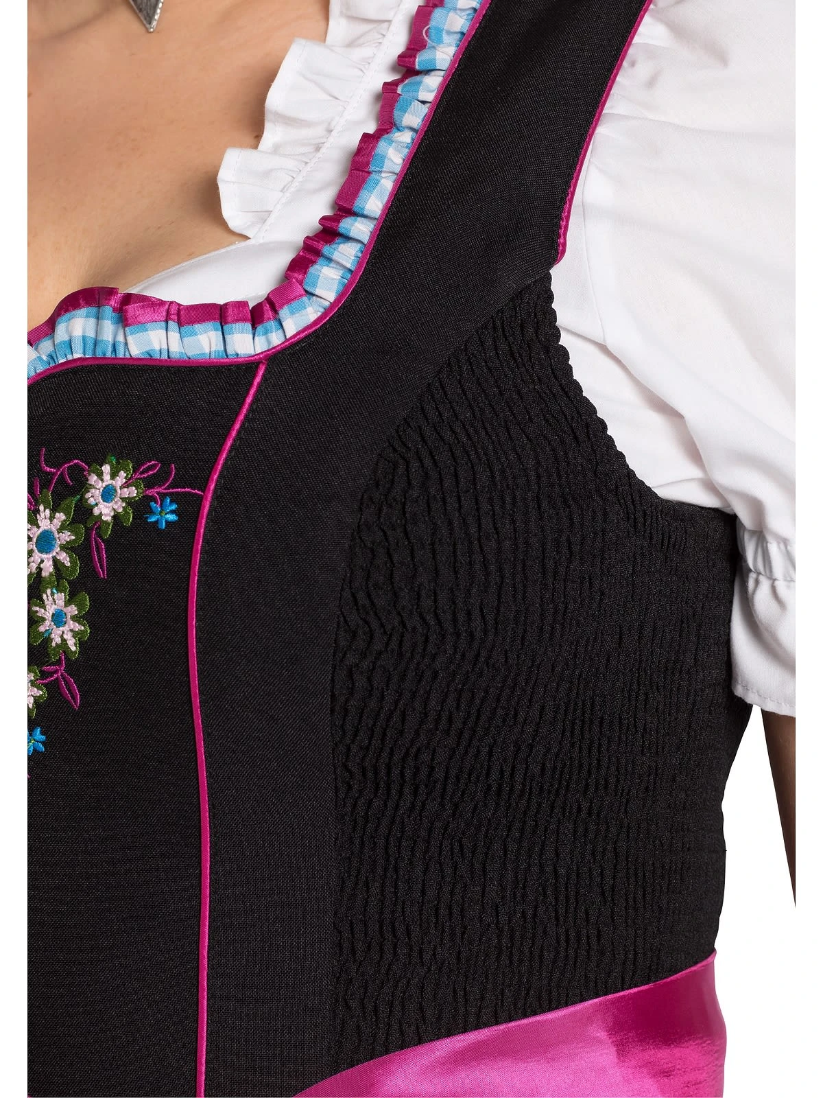 Sheego Dirndl In Schwarz-türkis 7 Sheego Dirndl In Schwarz-türkis – Bild 5