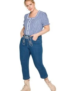 Sheego Trachtenbluse In Marine-weiß -Stockerpoint Verkaufsgeschäft sheego trachtenbluse in marine weiss 1