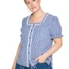 Sheego Trachtenbluse In Marine-weiß -Stockerpoint Verkaufsgeschäft sheego trachtenbluse in marine weiss