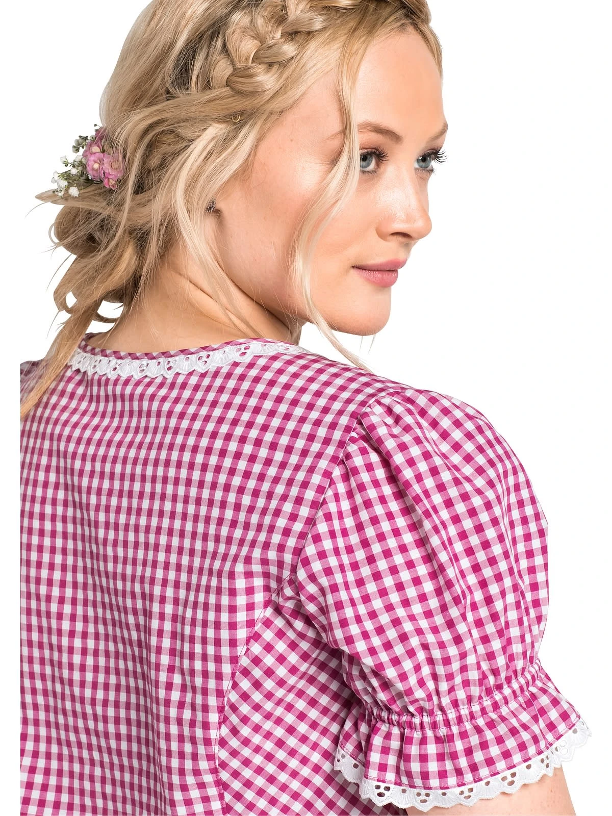 Sheego Trachtenbluse In Pink 8 Sheego Trachtenbluse In Pink – Bild 6