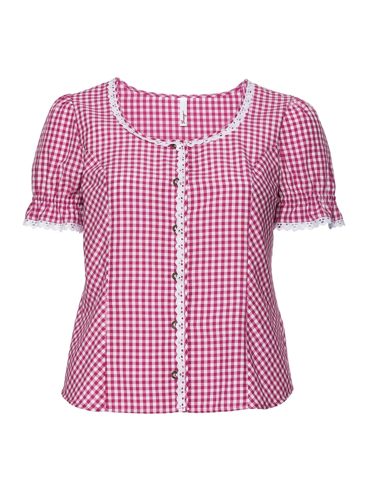 Sheego Trachtenbluse In Pink 9 Sheego Trachtenbluse In Pink – Bild 7