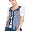 Sheego Trachtenbluse In Royalblau-weiß 2 Sheego Trachtenbluse In Royalblau-weiß -Stockerpoint Verkaufsgeschäft sheego trachtenbluse in royalblau weiss