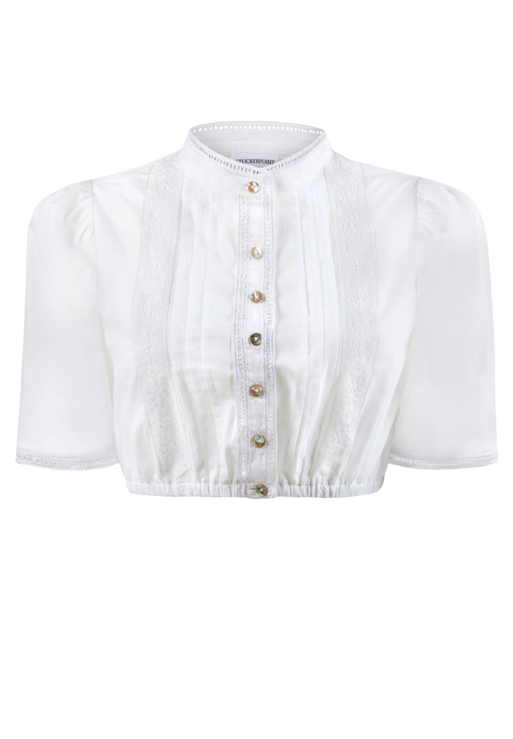 Stockerpoint Bluse "7086" In Weiss 4 Stockerpoint Bluse "7086" In Weiss – Bild 2