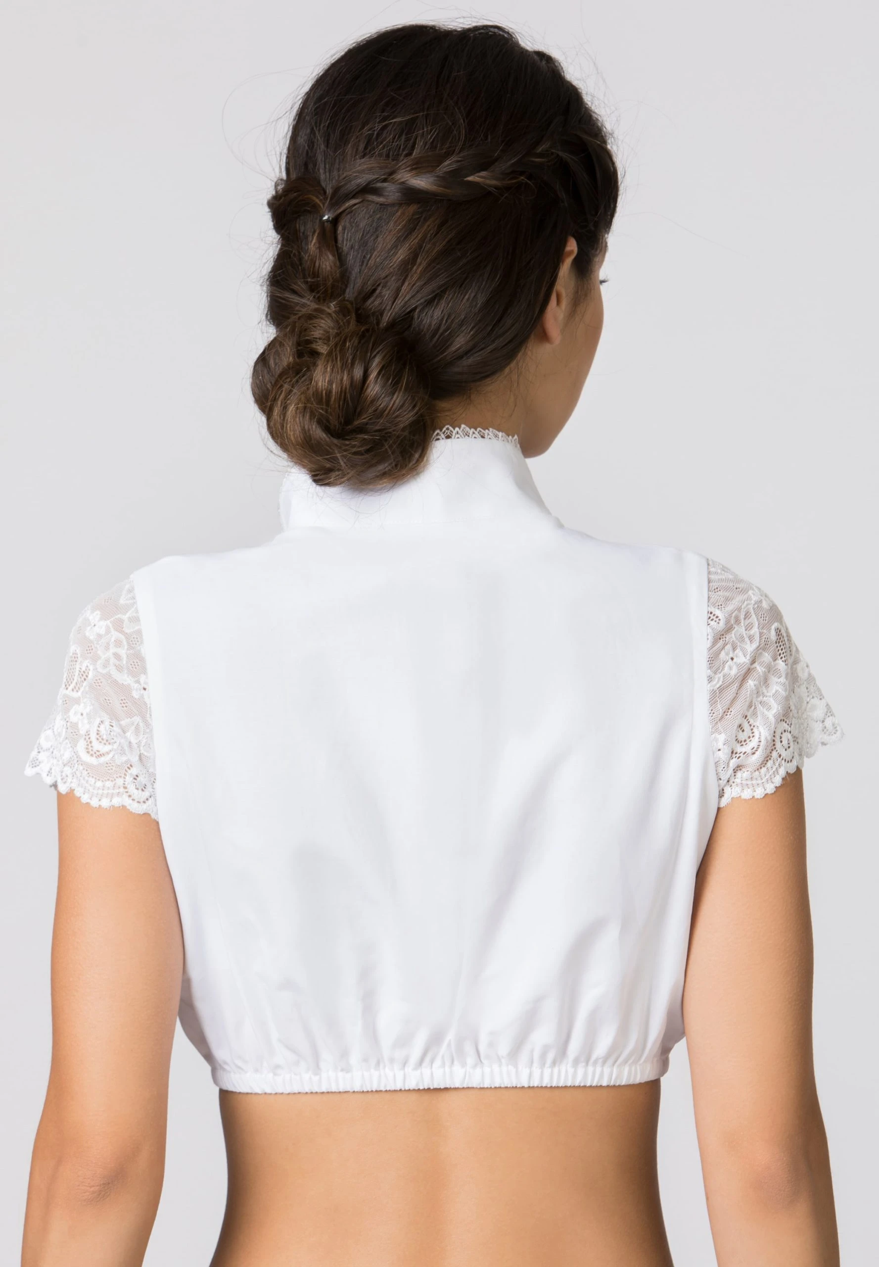 Stockerpoint Bluse "B-8058" In Weiss 5 Stockerpoint Bluse "B-8058" In Weiss – Bild 3