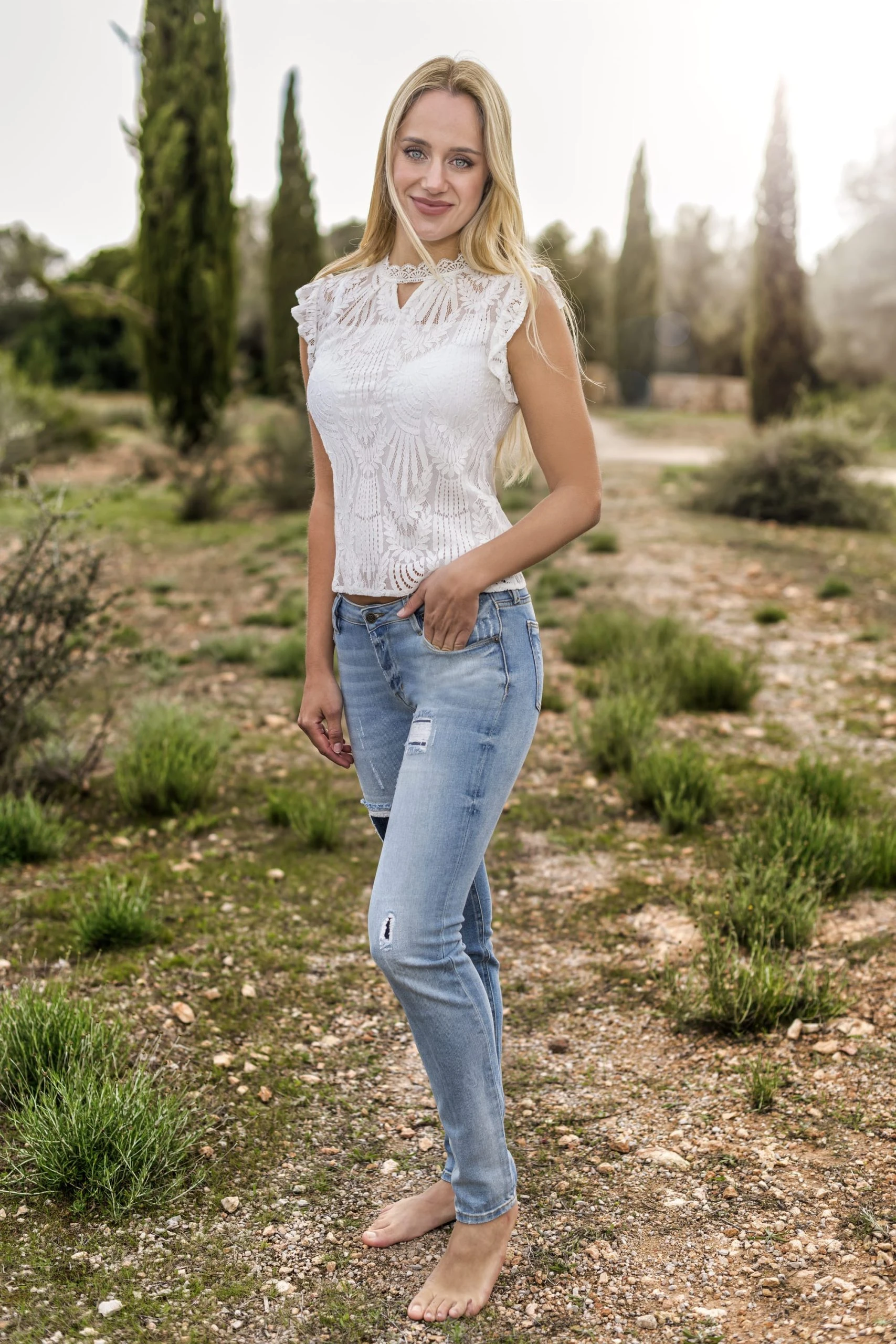 Stockerpoint Bluse "Bea" In Weiss 8 Stockerpoint Bluse "Bea" In Weiss – Bild 6