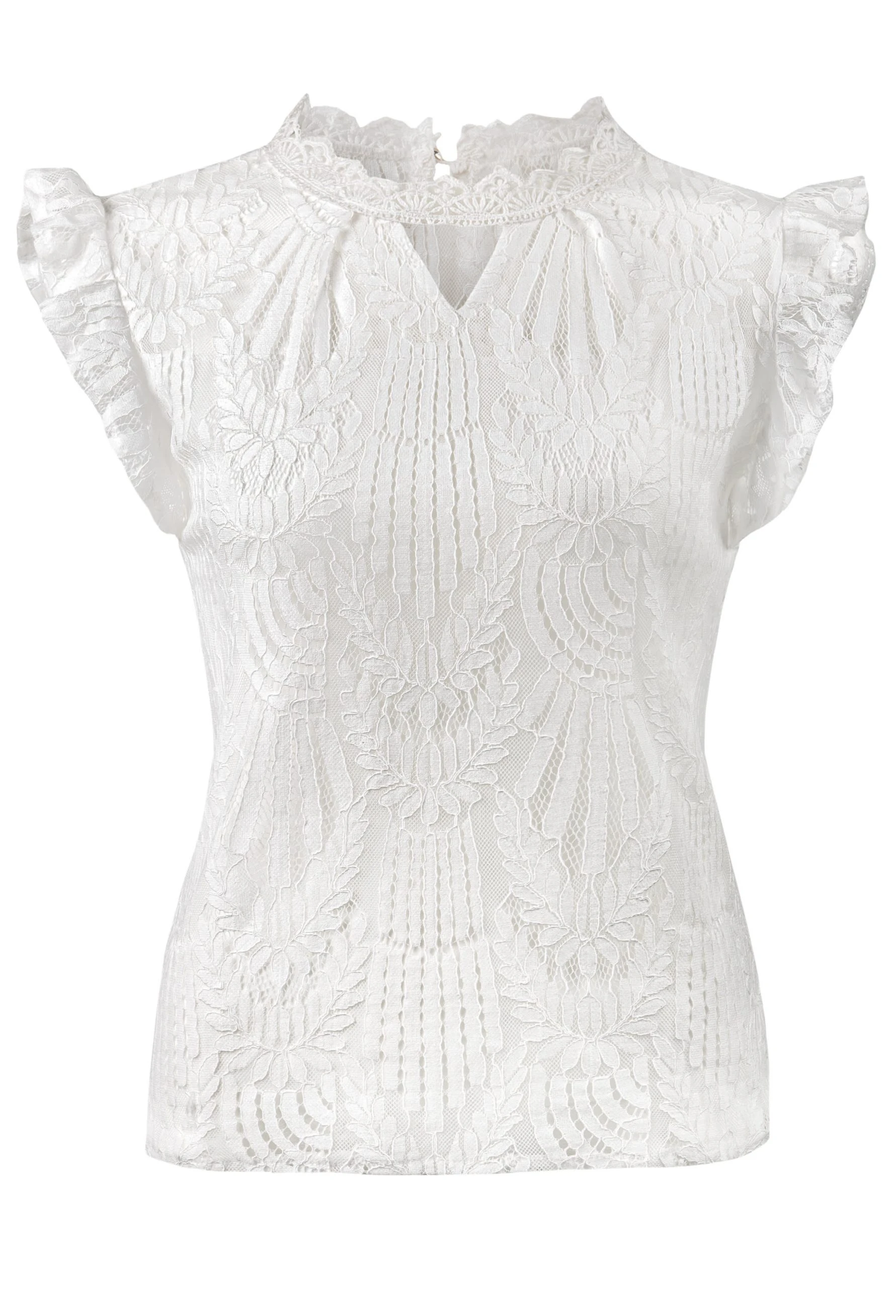 Stockerpoint Bluse "Bea" In Weiss 3 Stockerpoint Bluse "Bea" In Weiss