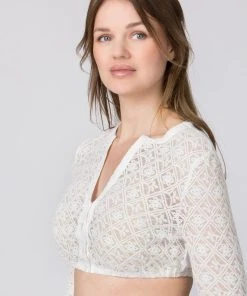 Stockerpoint Bluse "Elza" In Creme -Stockerpoint Verkaufsgeschäft stockerpoint bluse elza in creme 3 scaled