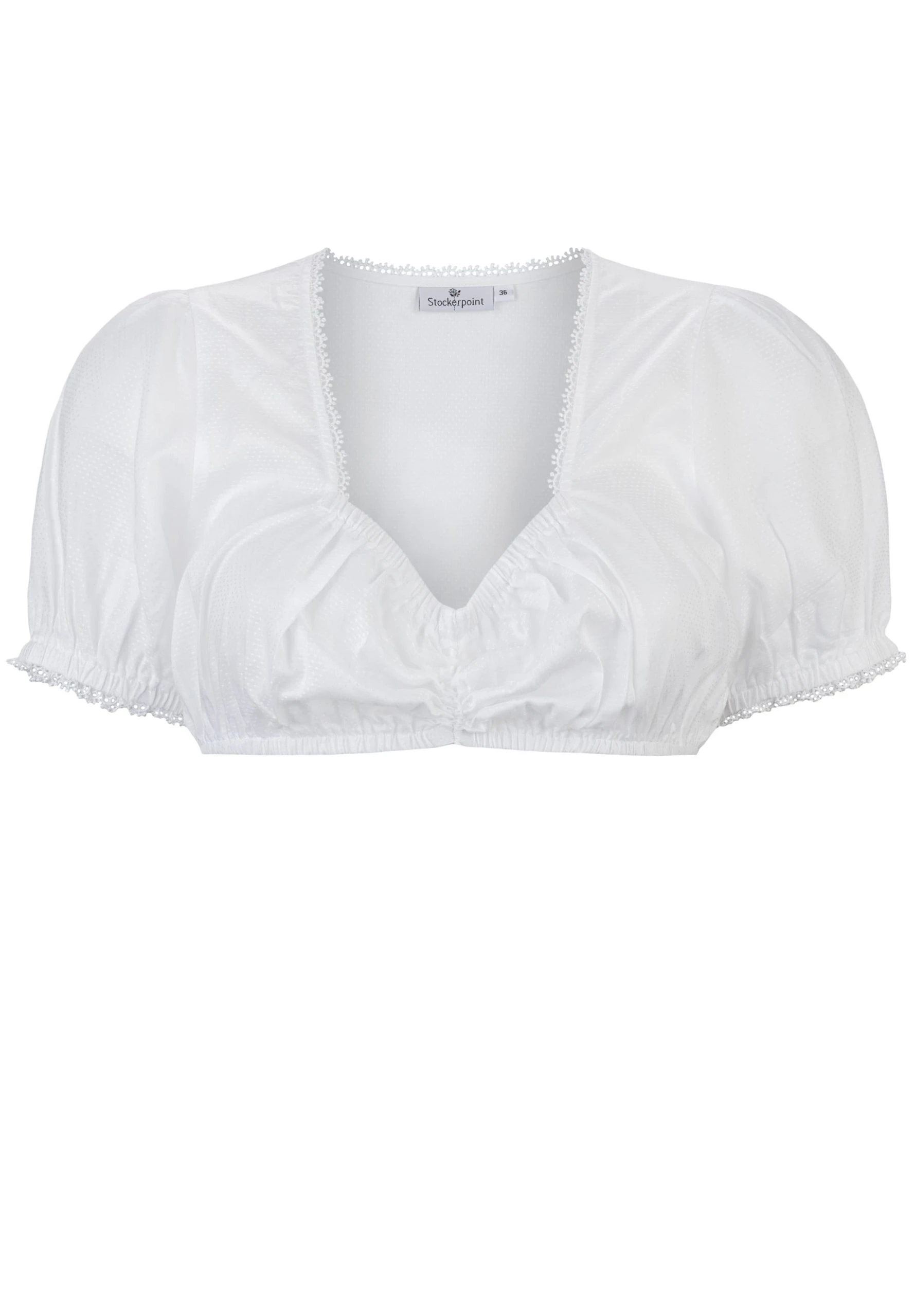 Stockerpoint Bluse "Leana" In Weiss 4 Stockerpoint Bluse "Leana" In Weiss – Bild 2
