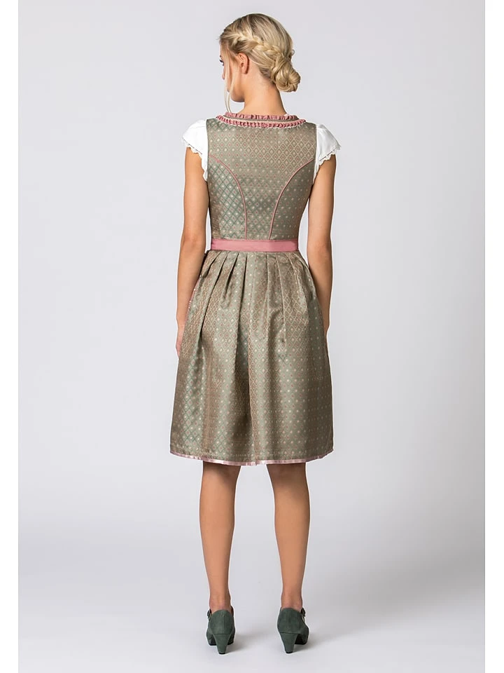 Stockerpoint Dirndl "Alice" In Beige/ Altrosa 5 Stockerpoint Dirndl "Alice" In Beige/ Altrosa – Bild 3