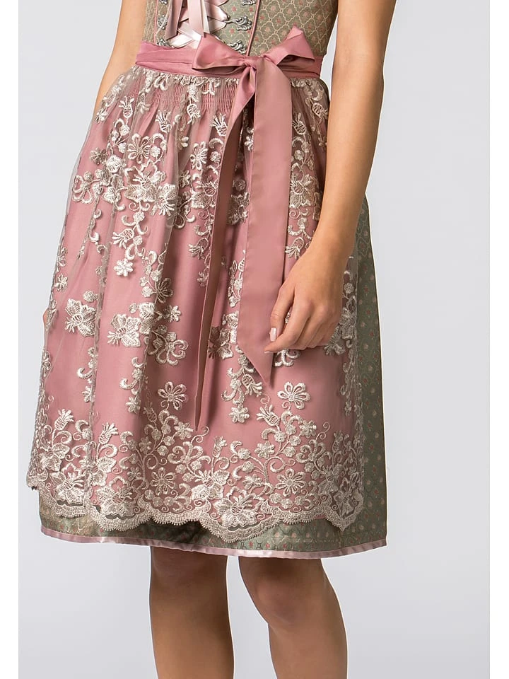 Stockerpoint Dirndl "Alice" In Beige/ Altrosa 6 Stockerpoint Dirndl "Alice" In Beige/ Altrosa – Bild 4