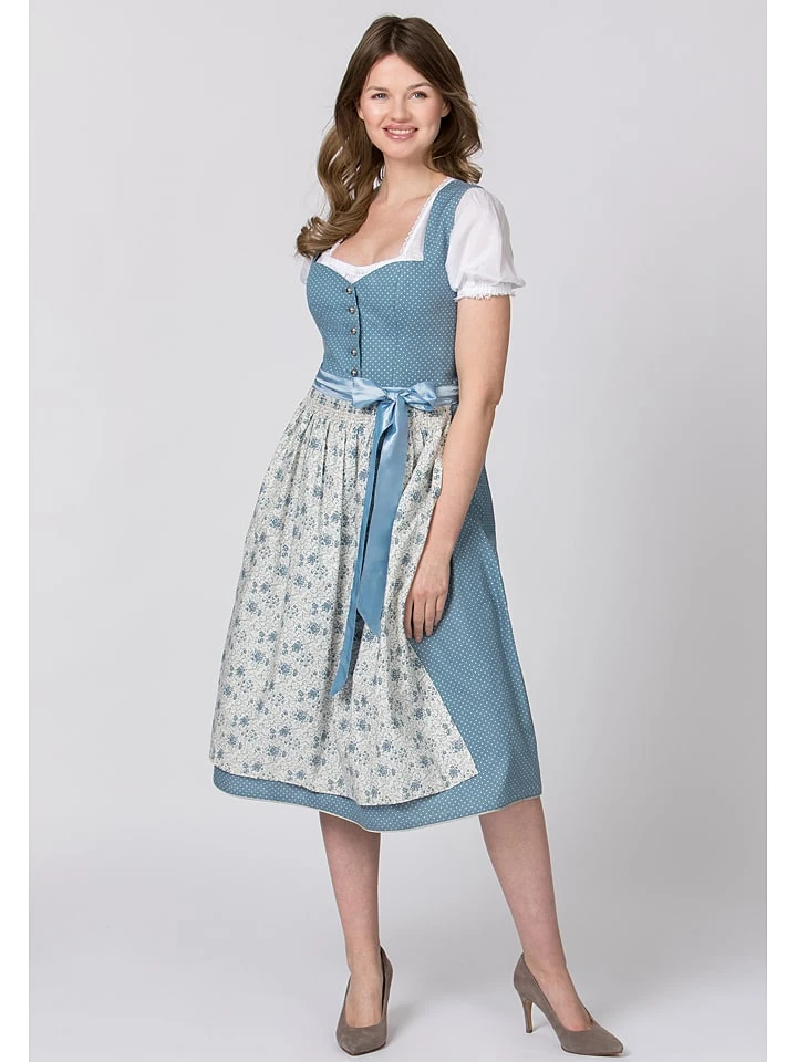 Stockerpoint Dirndl "Edonita" In Blau 4 Stockerpoint Dirndl "Edonita" In Blau – Bild 2