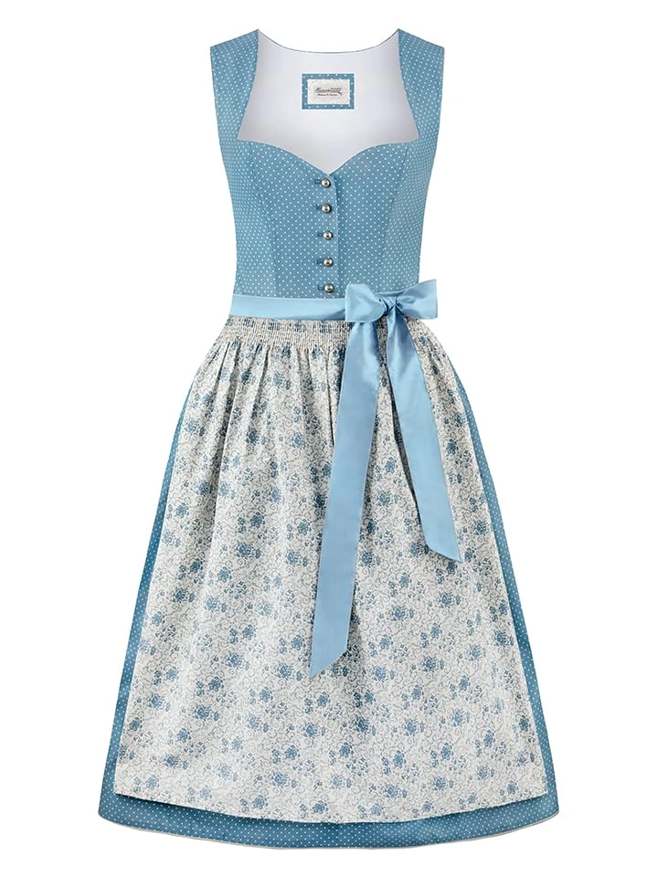 Stockerpoint Dirndl "Edonita" In Blau 3 Stockerpoint Dirndl "Edonita" In Blau