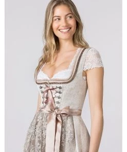 Stockerpoint Dirndl "Evianne" In Beige -Stockerpoint Verkaufsgeschäft stockerpoint dirndl evianne in beige 4