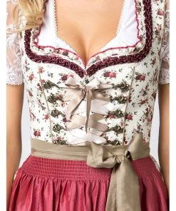 Stockerpoint Dirndl "Isadora" In Weiß/ Pink -Stockerpoint Verkaufsgeschäft stockerpoint dirndl isadora in weiss pink 5