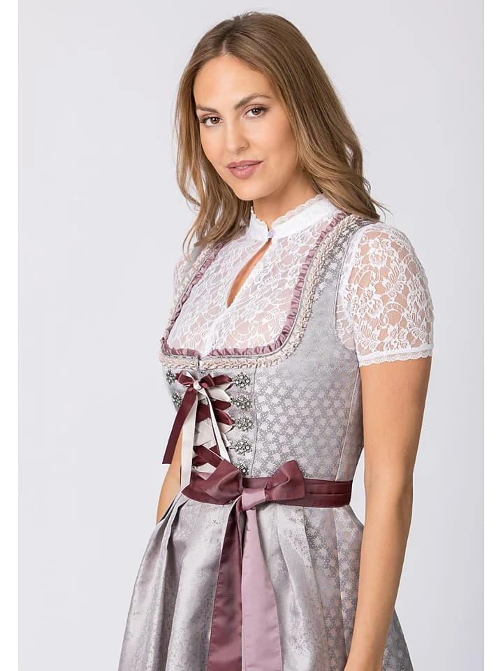 Stockerpoint Dirndl "Lia" In Hellgrau 6 Stockerpoint Dirndl "Lia" In Hellgrau – Bild 4