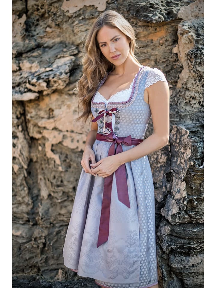 Stockerpoint Dirndl "Lia" In Hellgrau 8 Stockerpoint Dirndl "Lia" In Hellgrau – Bild 6