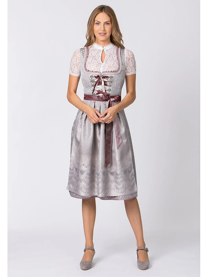 Stockerpoint Dirndl "Lia" In Hellgrau 3 Stockerpoint Dirndl "Lia" In Hellgrau