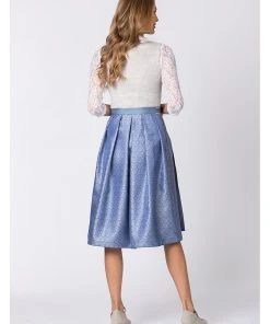 Stockerpoint Dirndl "Marla" In Hellgrau/ Blau 11 Stockerpoint Dirndl "Marla" In Hellgrau/ Blau -Stockerpoint Verkaufsgeschäft stockerpoint dirndl marla in hellgrau blau 2