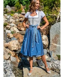 Stockerpoint Dirndl "Marla" In Hellgrau/ Blau 15 Stockerpoint Dirndl "Marla" In Hellgrau/ Blau -Stockerpoint Verkaufsgeschäft stockerpoint dirndl marla in hellgrau blau 6
