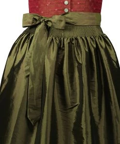 Stockerpoint Dirndl "Maya" In Bordeaux/ Khaki -Stockerpoint Verkaufsgeschäft stockerpoint dirndl maya in bordeaux khaki 2