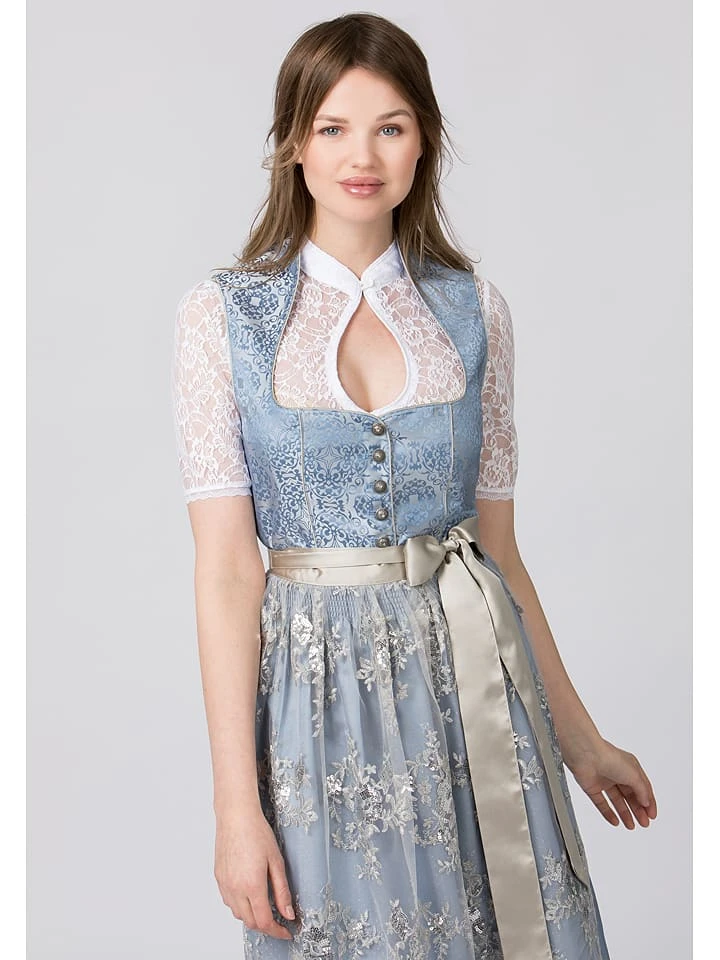 Stockerpoint Dirndl "Odina" In Hellblau/ Hellgrau 7 Stockerpoint Dirndl "Odina" In Hellblau/ Hellgrau – Bild 5
