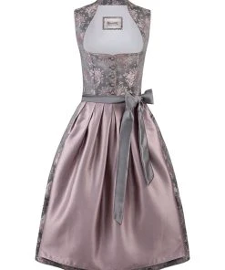 Stockerpoint Dirndl "Willow" In Grau/ Mauve