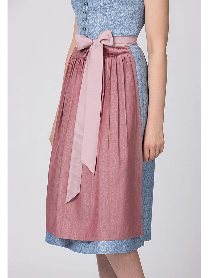 Stockerpoint Dirndl "Zora" In Hellblau/ Altrosa 6 Stockerpoint Dirndl "Zora" In Hellblau/ Altrosa – Bild 4