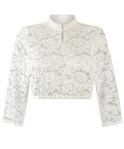 Stockerpoint Dirndlbluse "Deliane" In Creme