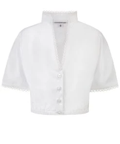 Stockerpoint Kinderdirndlbluse "Susi" In Weiss