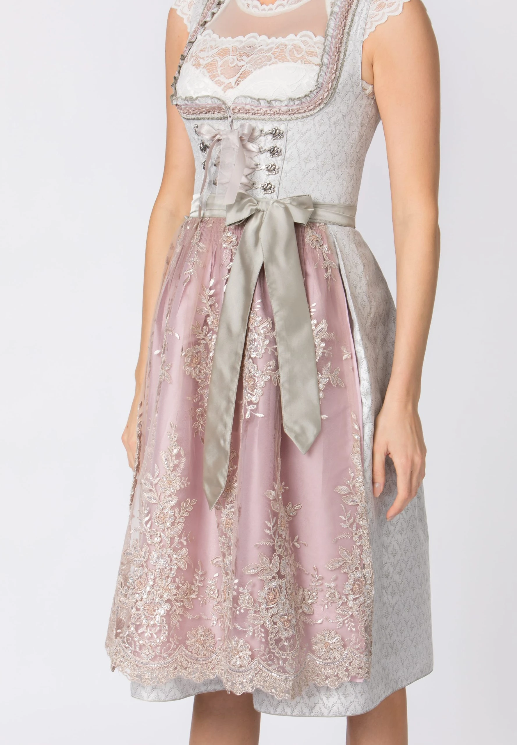 Stockerpoint Langes Dirndl "Amelie" In Rose 6 Stockerpoint Langes Dirndl "Amelie" In Rose – Bild 4