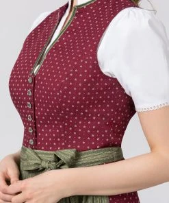 Stockerpoint Langes Dirndl "Bella" In Bordeaux -Stockerpoint Verkaufsgeschäft stockerpoint langes dirndl bella in bordeaux 5 scaled