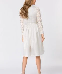 Stockerpoint Langes Dirndl "Danice" In Ivory -Stockerpoint Verkaufsgeschäft stockerpoint langes dirndl danice in ivory 2 scaled
