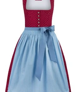 Stockerpoint Langes Dirndl "Julina" In Bordeaux