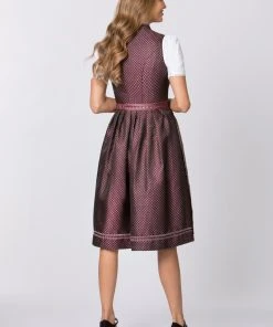 Stockerpoint Langes Dirndl "Maelys" In Burgund -Stockerpoint Verkaufsgeschäft stockerpoint langes dirndl maelys in burgund 2 scaled