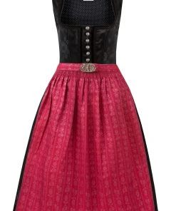 Stockerpoint Langes Dirndl "Odette" In Schwarz