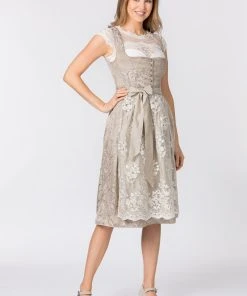 Stockerpoint Langes Dirndl "Sidonia" In Creme -Stockerpoint Verkaufsgeschäft stockerpoint langes dirndl sidonia in creme 1 scaled