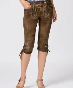 Stockerpoint Lederhose "Suzan" In Braun -Stockerpoint Verkaufsgeschäft stockerpoint lederhose suzan in braun 2 scaled